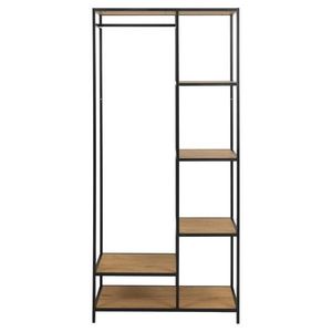 Regál Seaford 77x165 cm divoký dub vyobraziť