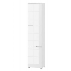Regál Selene 13- 216 cm biely lesk/mat vyobraziť
