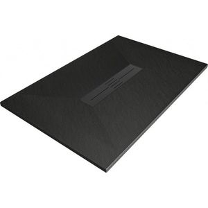 MEXEN/S - Toro obdĺžniková sprchová vanička SMC 130 x 90, čierna, mriežka čierna 43709013-B vyobraziť