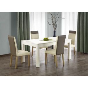 Rozkladací jedálenský stôl Severo 160/300 cm biely vyobraziť