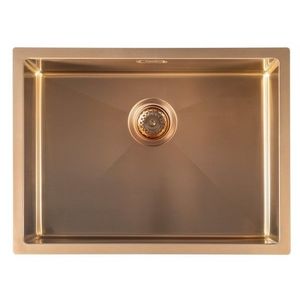 SAPHO - ZENITH nerezový drez 60x45cm, meď mat ZN6045PG vyobraziť