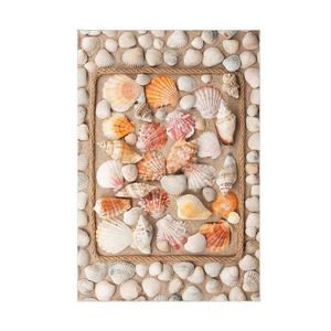 Súprava 2 kusov kúpeľňových predložiek SeaShop béžová vyobraziť