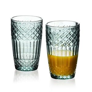 Súprava 4 ks pohárov ELLA 370 ml zelená vyobraziť