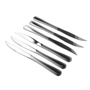 Súprava 6 ks steakových nožov Daisy 22, 8 cm strieborná vyobraziť