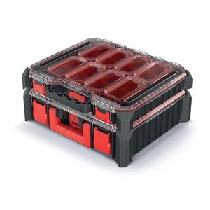Súprava organizérov 2 ks CEMEX II 44, 5 x 39 x 19, 7 cm čierno-červená vyobraziť