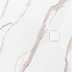 REA - Sprchová vanička Magnum CARRARA WHITE 90x90 REA-K7005 vyobraziť