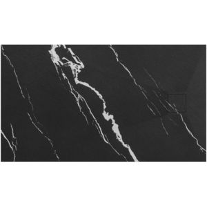 REA - Sprchová vanička Magnum CARRARA BLACK 90x120 REA-K7009 vyobraziť