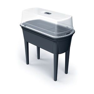 Sadbovač s víkom BOTANICE 77, 5 cm antracitový vyobraziť