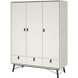 Šatníková skriňa Rainy 150 cm biela vyobraziť