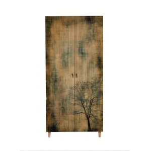 Šatníková skriňa Stil 90 cm dub sonoma/strom vyobraziť