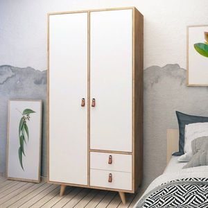 Šatníková skriňa Pagina II 100 cm dub/biela vyobraziť