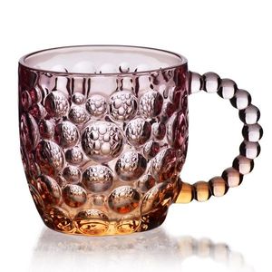 Sklenený hrnček VINI PEARL 350 ml fialový/hnedý vyobraziť