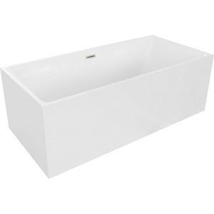 MEXEN/S - Nita vaňa voľne stojaca 170 x 80, biela, sifón a prepad nikel kartáčovaná 52091708000-97 vyobraziť