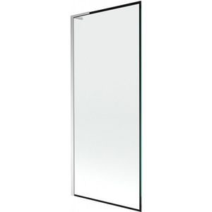MEXEN/S - Next L vaňová zástena FIX 80 x 150, čierna vzor, chróm 895-080-000-03-70-01 vyobraziť