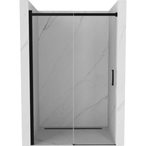 Sprchové dvere MEXEN OMEGA čierne 120 cm vyobraziť