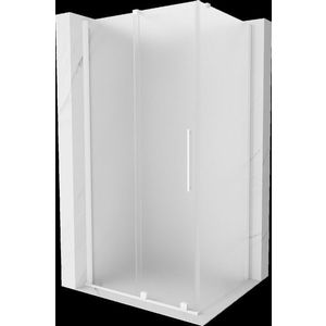 MEXEN/S - Velár sprchovací kút, posuvné dvere 150 x 100, dekor, biela 871-150-100-31-20 vyobraziť