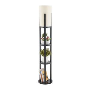 Stojacia lampa Nora II čierna vyobraziť