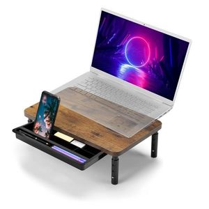 Stojan na monitor HAJNAN hnedý vyobraziť