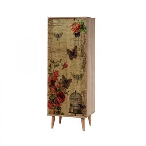 Stojan na topánky Filinta Butterflies 50x135 cm dub sonoma vyobraziť