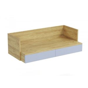 Stôl MOBIUS 2S dub hickory/nebesky modrá vyobraziť