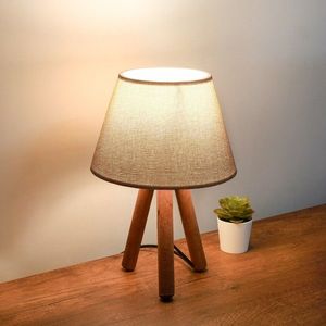 Stolná lampa Aydo béžová vyobraziť