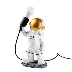 Stolná lampa Astronaut zlatá/biela vyobraziť