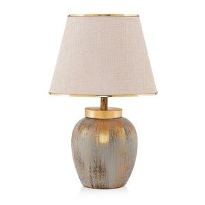 Stolná lampa Casypo krémová/zlatá vyobraziť