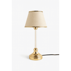 Stolná lampa Deni béžová/zlatá vyobraziť