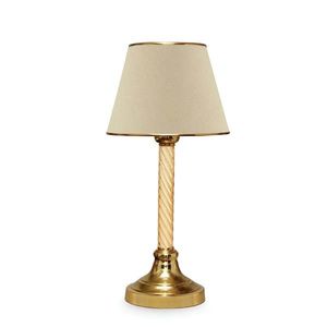 Stolná lampa Denis béžová/zlatá vyobraziť