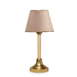 Stolná lampa Denis béžová/zlatá II vyobraziť
