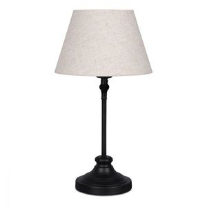 Stolná lampa Milos čierna/krémová vyobraziť