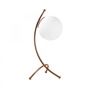 Stolová lampa Ayva biela/meď vyobraziť