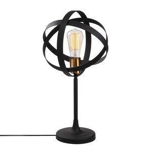 Stolová lampa Gezegen čierna/zlatá vyobraziť