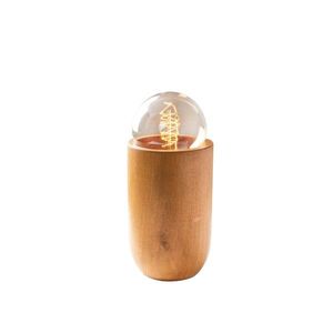 Stolová lampa Kavuk Egg hnedá vyobraziť