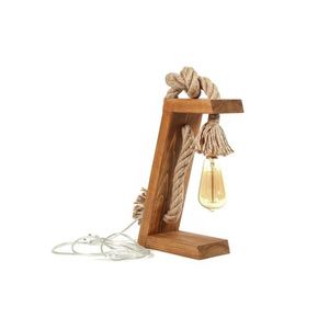 Stolová lampa Kenos hnedá vyobraziť