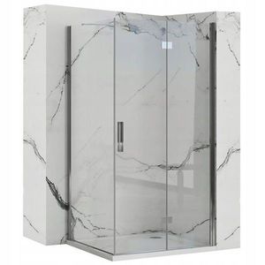 REA/S - Sprchová kabína Molier Chrom 80x90 KPL-K0367 vyobraziť
