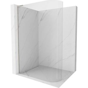 MEXEN/S - KiotoL Sprchová zástena WALK-IN Walk-in 80 x 200, transparent, nikel kartáčovaný 800-080-103-97-06 vyobraziť