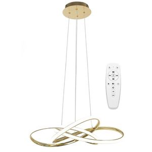LED lustre vyobraziť