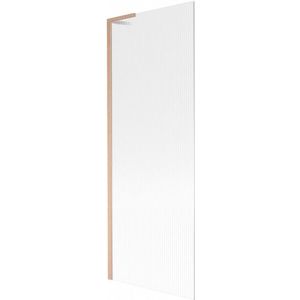 MEXEN/S - Next L vaňová zástena FIX 70 x 150, prúžky, meď kartáčovaná 895-070-000-03-09-65 vyobraziť