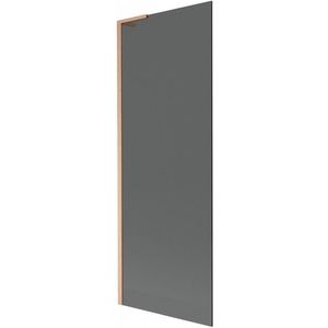 MEXEN/S - Next L vaňová zástena FIX 70 x 150, grafit, meď kartáčovaná 895-070-000-03-40-65 vyobraziť