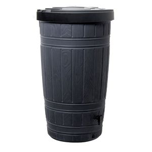 Kohútik k sudu na dažďovú vodu - čierny vyobraziť
