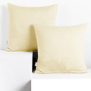 Súprava 2 obliečok na vankúš Decoking krémová vyobraziť