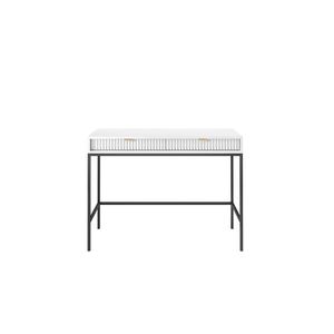Toaletný stolík Nova 104 cm biely/čierny vyobraziť