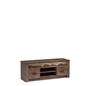 TV stolík Indianapolis 137 cm jaseň tmavý vyobraziť