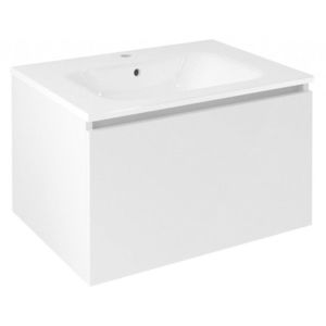 SAPHO - LOREA umývadlová skrinka 70x44x51, 2cm, 1x zásuvka, biela mat LE070-3131 vyobraziť