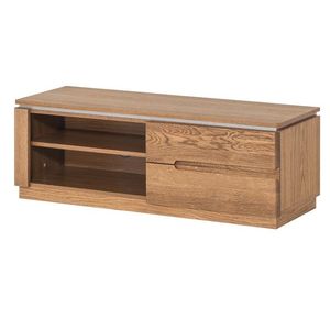 TV stolík Montenegro 24 108 cm z masívu dub rustikálny vyobraziť