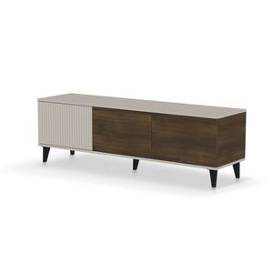 TV skrinka Random 150 cm kašmír/orech vyobraziť