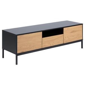 TV stolík Seaford čierny vyobraziť