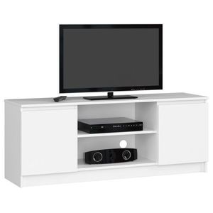 TV stolík Tonon 140 cm biely vyobraziť