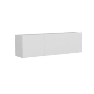 TV stolík White 150 cm biely vyobraziť